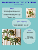 Workshop Class Tickets Dec 12