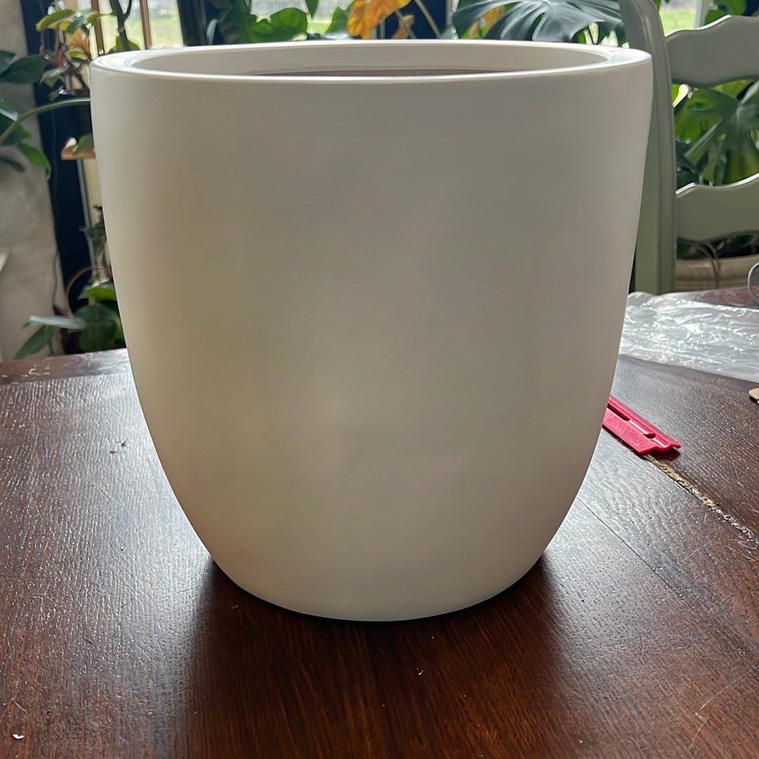 SM HAYDEN PLANTER WHITE